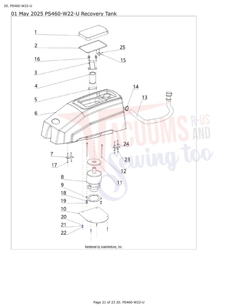 Powr-Flite PS460-W22 schematic page 7 preview