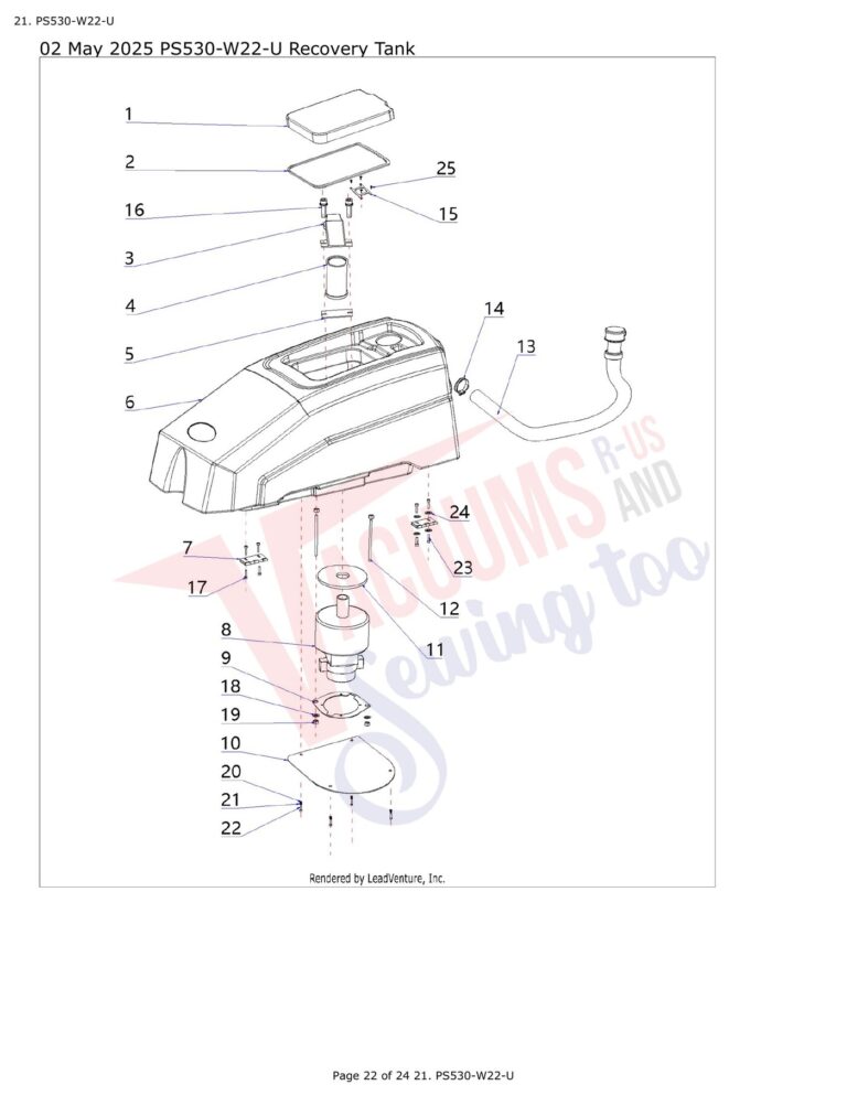 Powr-Flite PS530-W22-U schematic page 7 preview