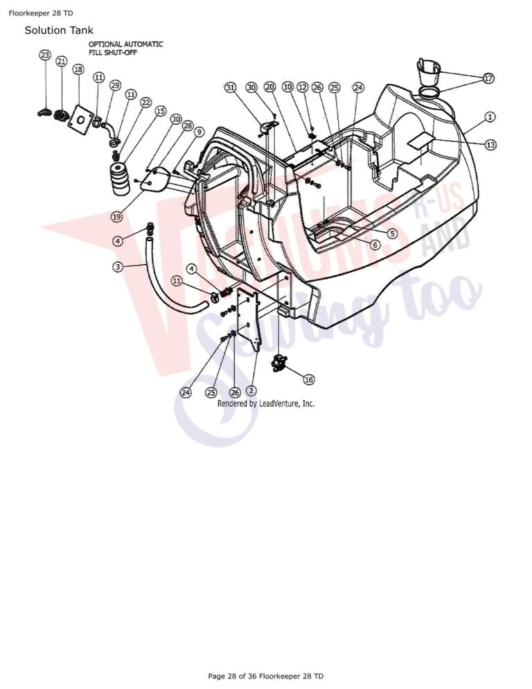 Tornado FloorKeep 28 schematic page 3 preview