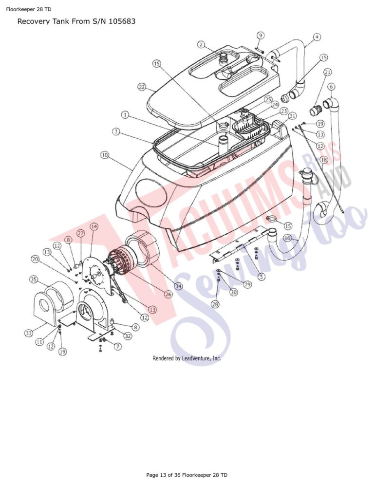 Tornado FloorKeep 28 schematic page 10 preview