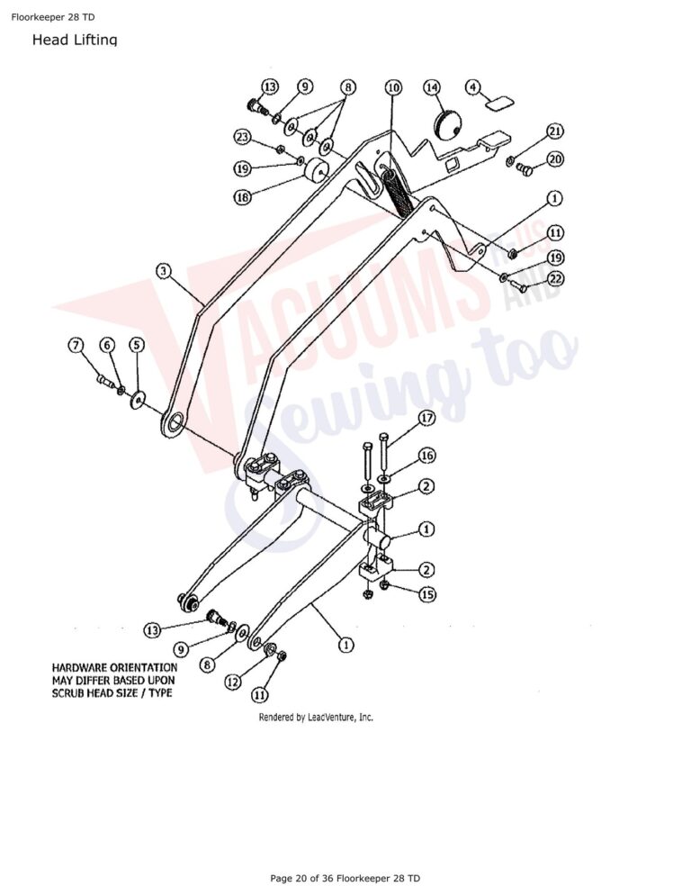 Tornado FloorKeep 28 schematic page 13 preview