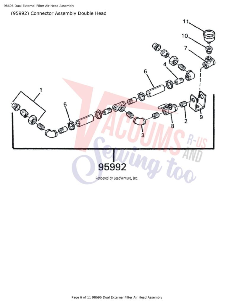 Tornado 98696 Dual exploded schematic diagram (page 1)