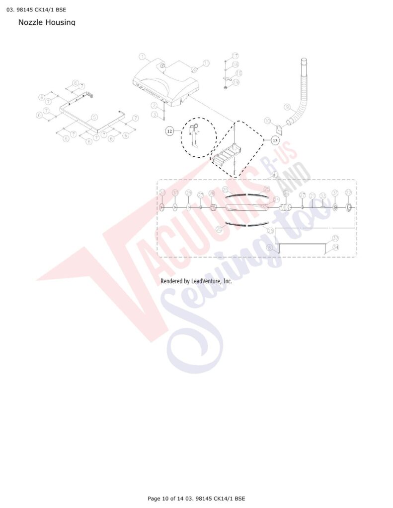 Tornado 98145 exploded schematic diagram (page 4)