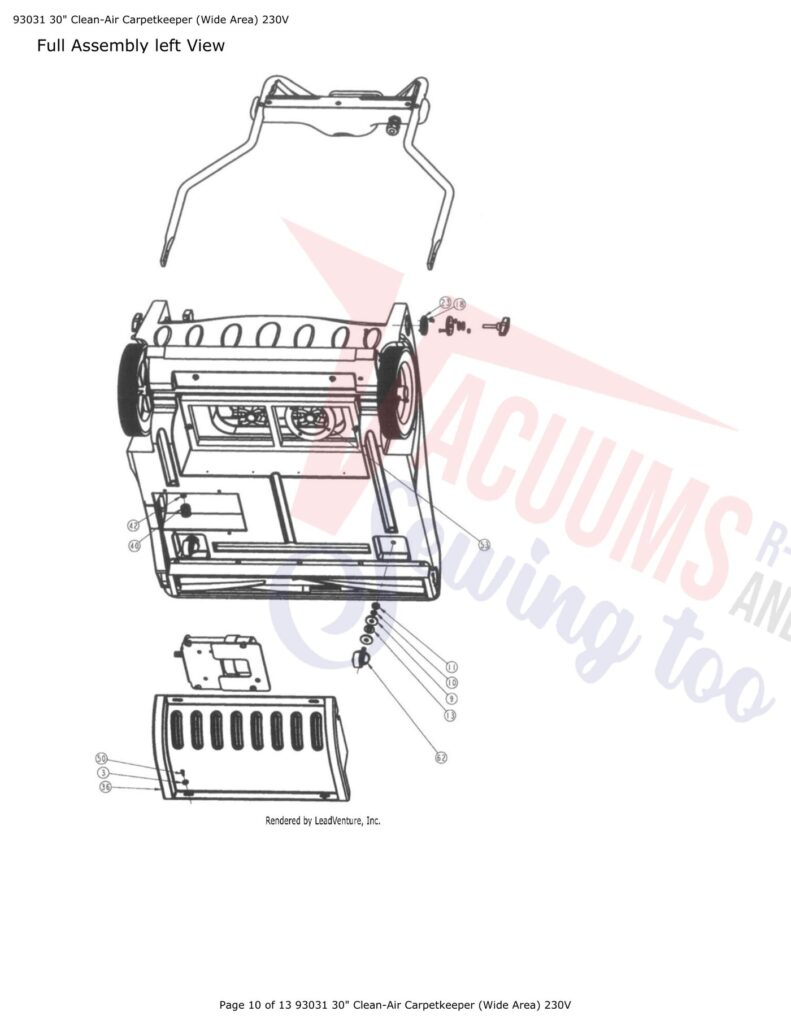 Tornado 93031 exploded schematic diagram (page 4)