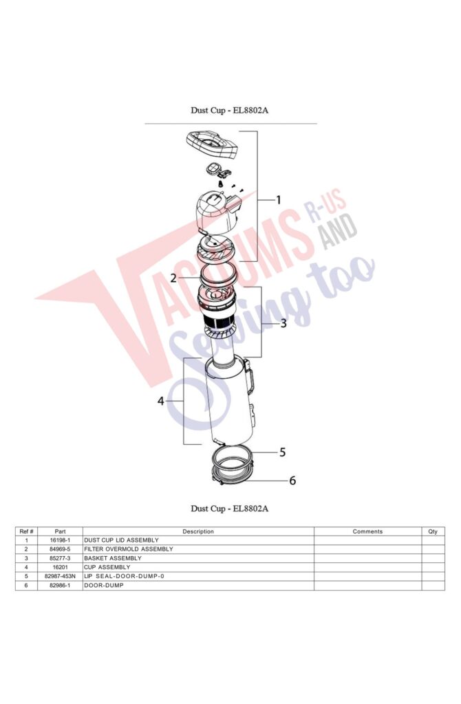Electrolux EL8802 exploded schematic diagram (page 2)