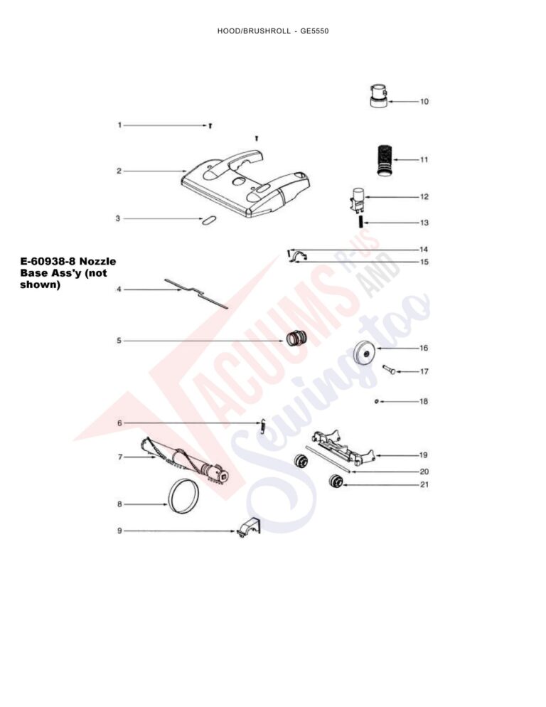 Eureka GE5550 schematic page 3 preview