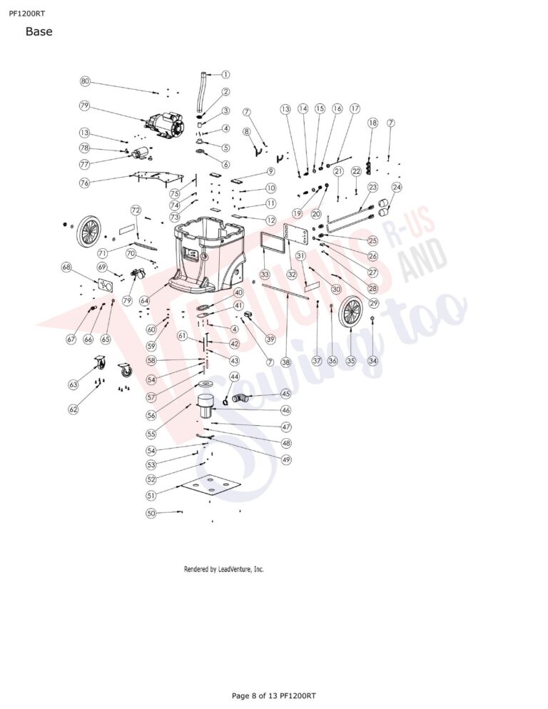 Tornado PFX1200RT schematic page 3 preview