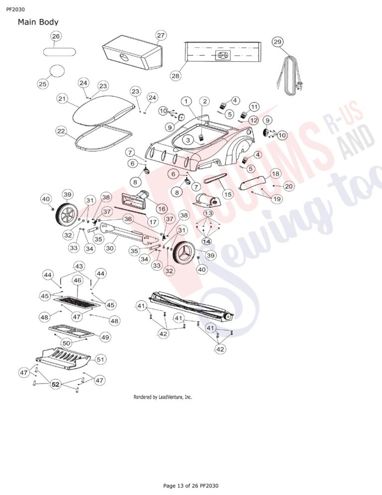 Powr-Flite PF2030 schematic page 6 preview