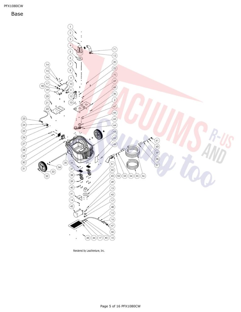 Powr-Flite PFX1080CW schematic page 1 preview