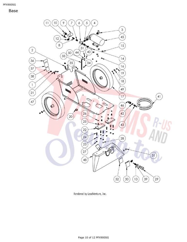 Tornado PFX900SG schematic page 3 preview