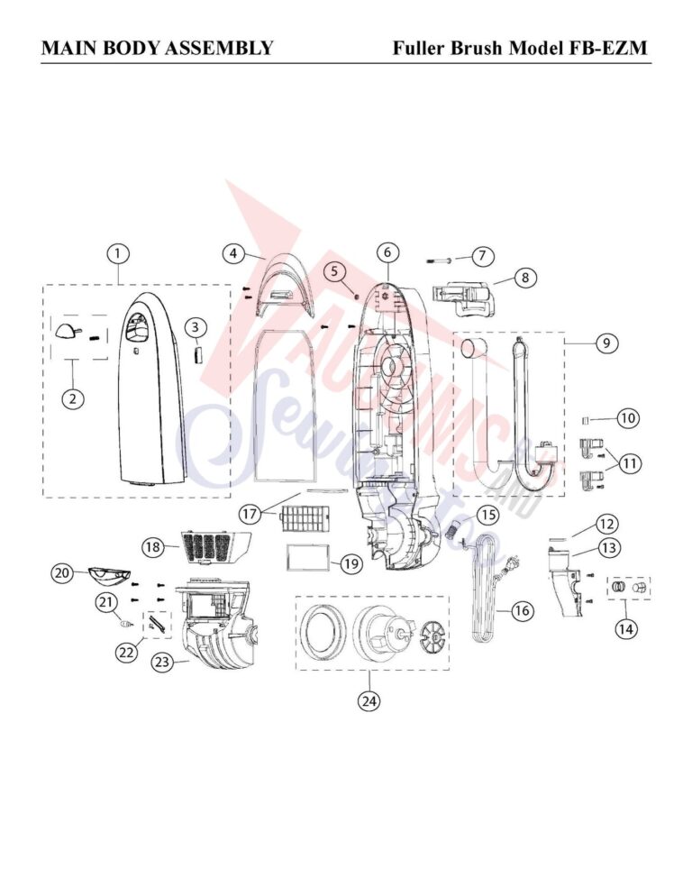 Fuller Brush fb-ezm schematic page 1 preview
