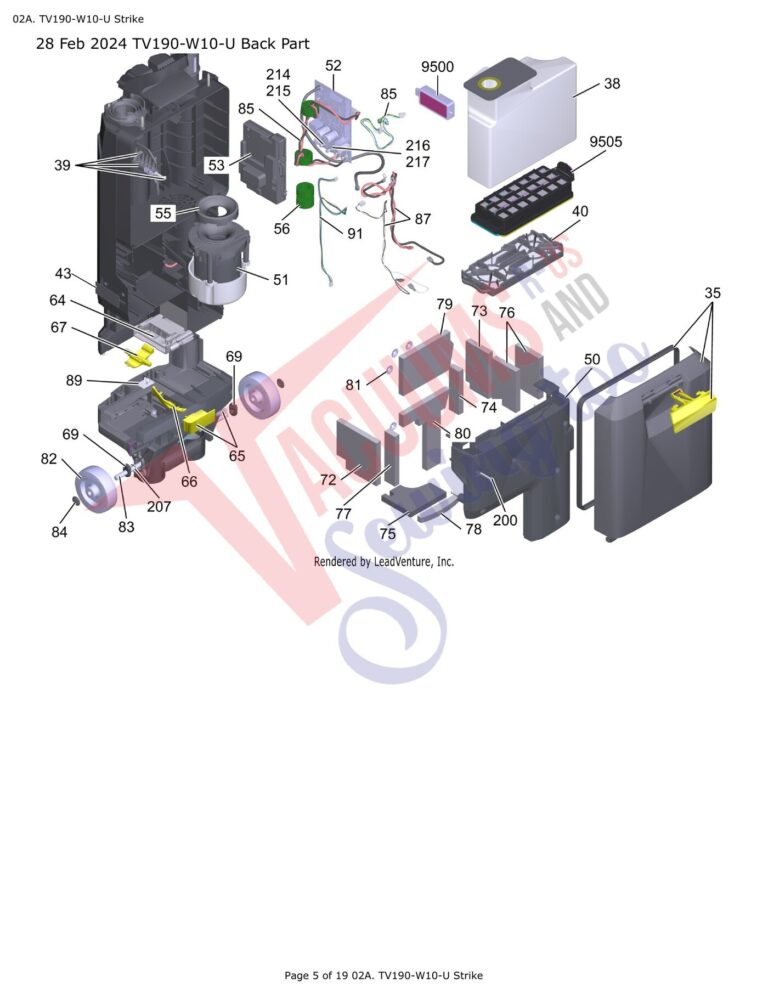Tornado TV190-W10-U schematic page 2 preview