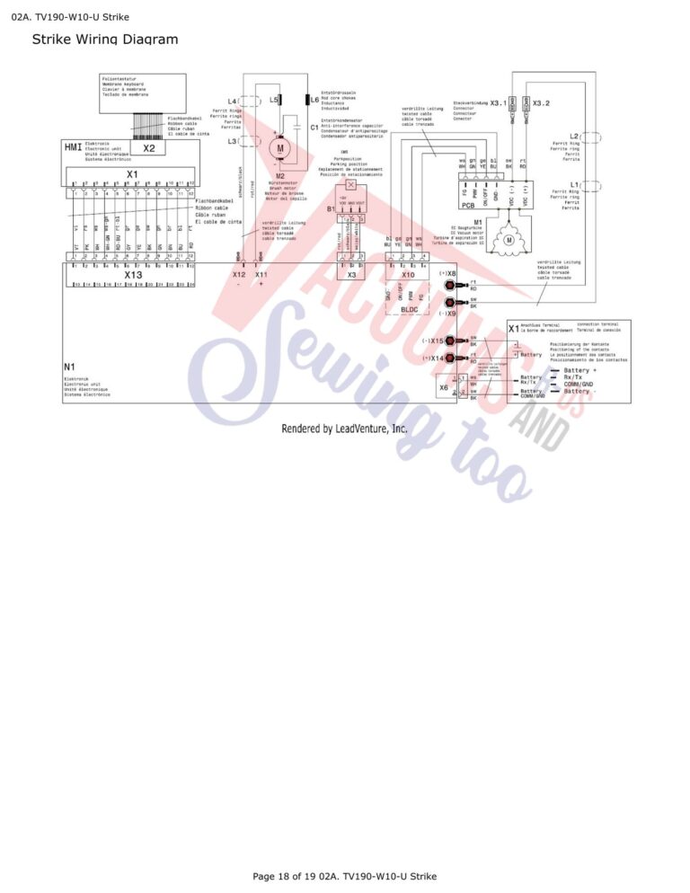 Tornado TV190-W10-U schematic page 8 preview
