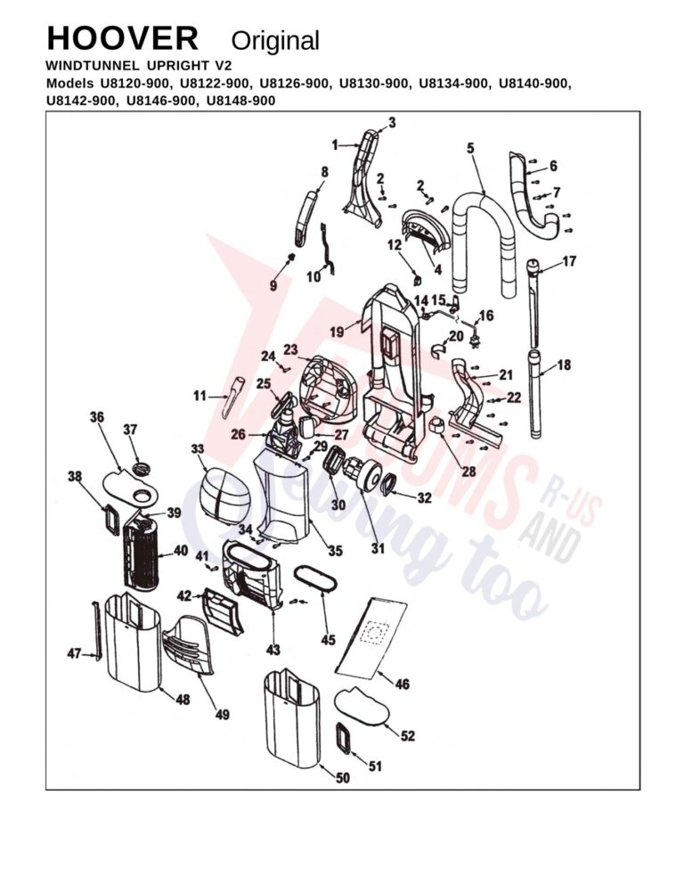 Hoover U8120-900 schematic page 1 preview