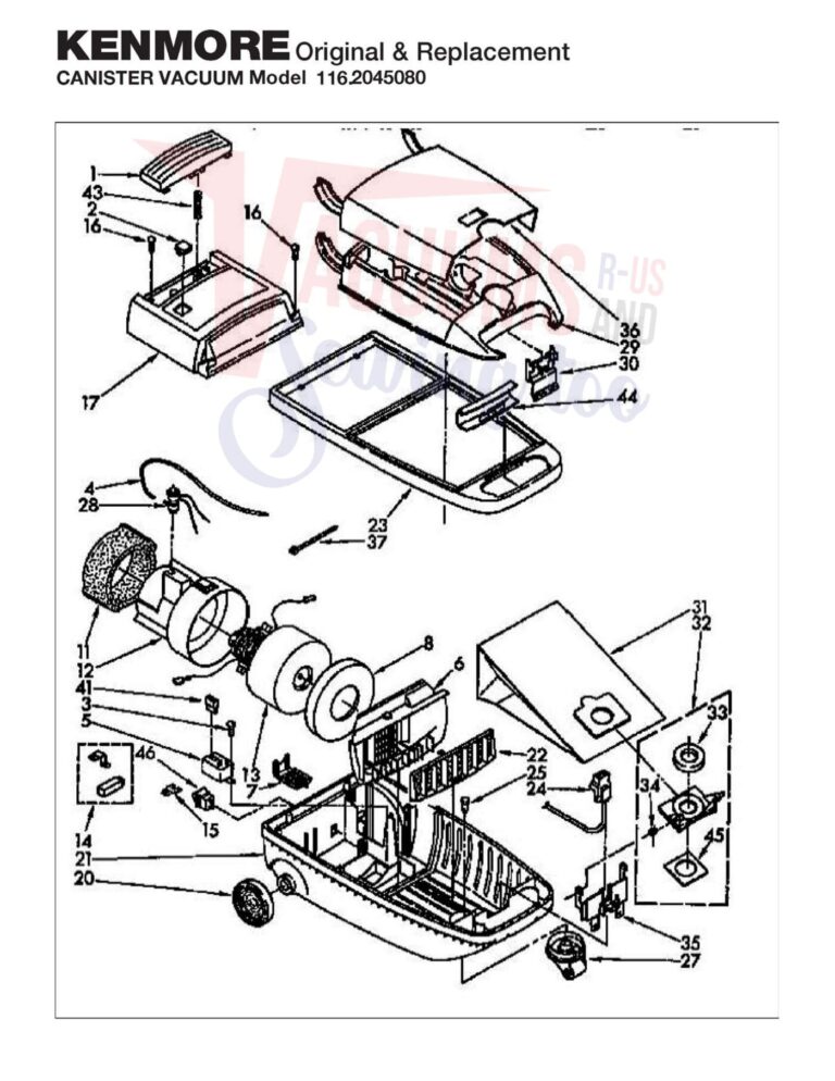 Kenmore 116.2045080 schematic page 1 preview