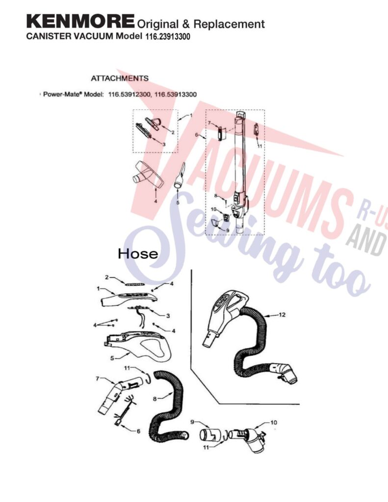 Kenmore 116.23913300 exploded schematic diagram (page 3)