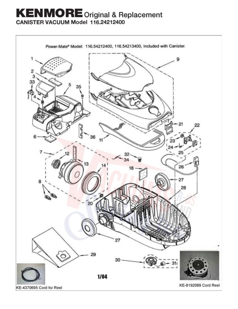 Kenmore 116.24212400 schematic page 1 preview