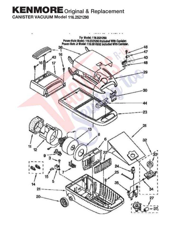 Kenmore 116.2521290 schematic page 1 preview