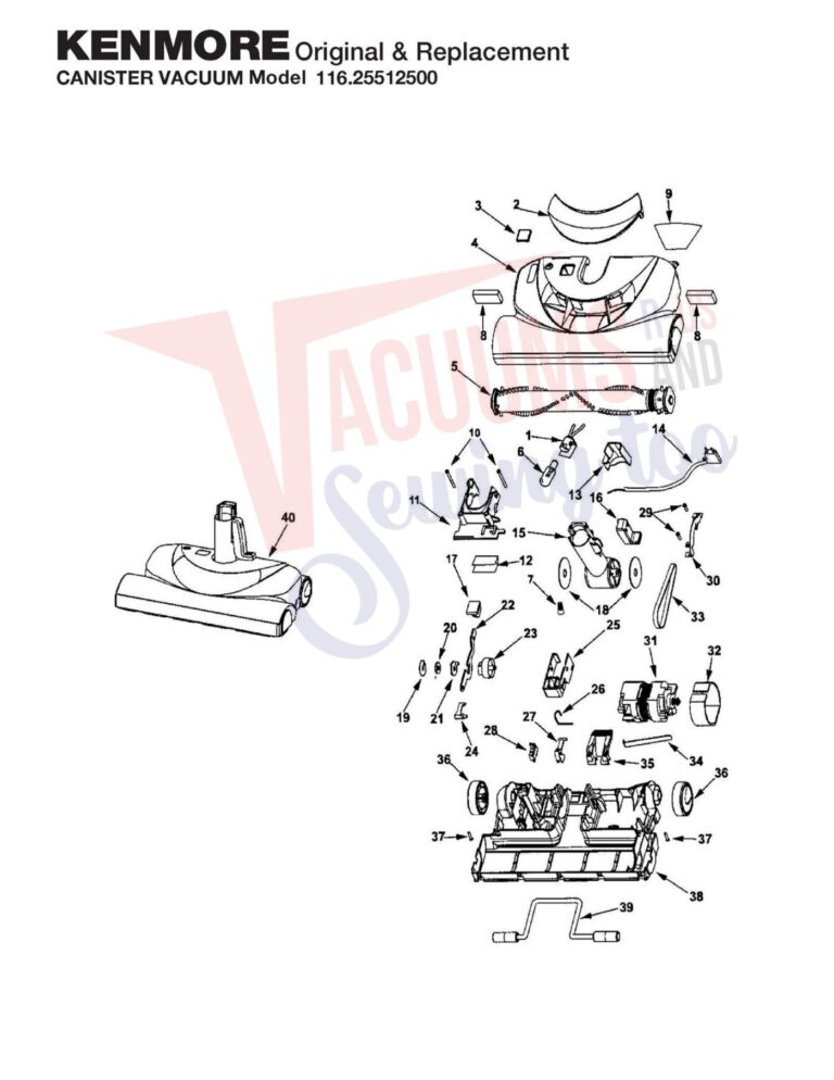 Kenmore 116.25512500 schematic page 2 preview