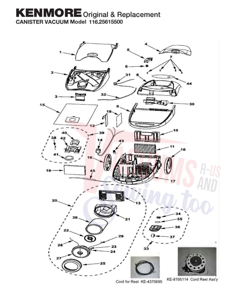Kenmore 116.25615500 schematic page 1 preview