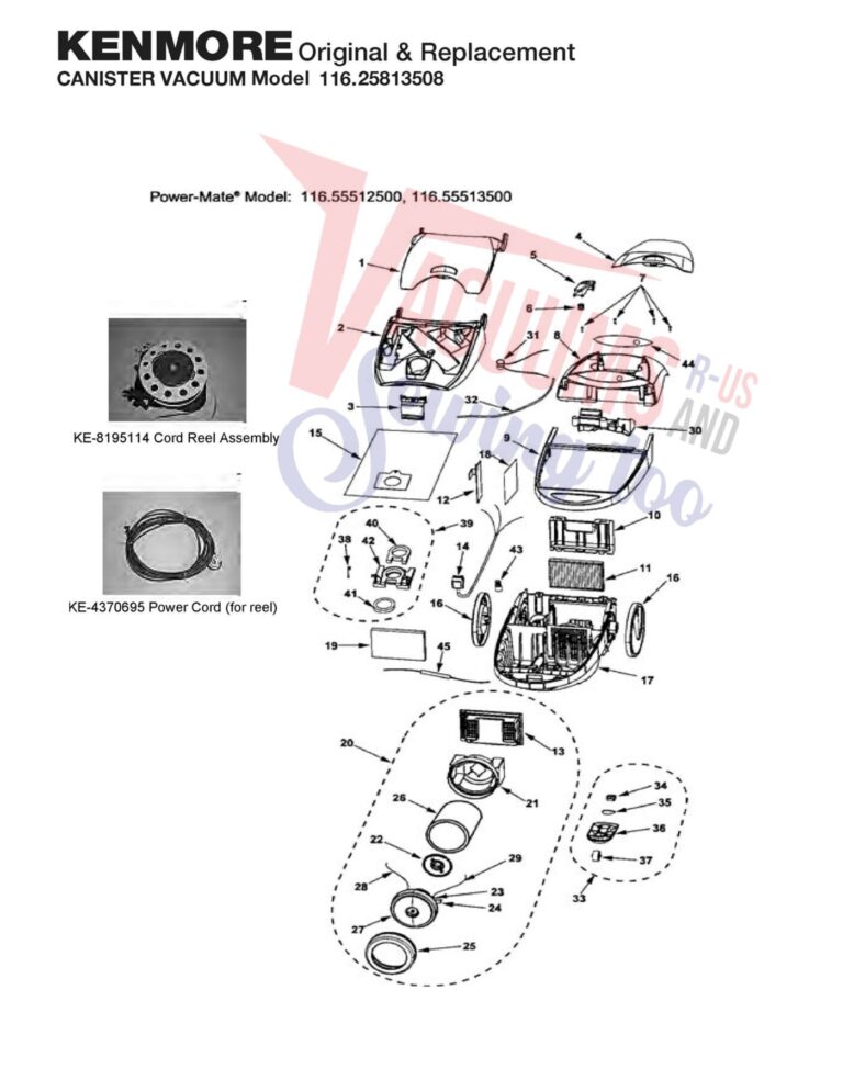 Kenmore 116.25813508 schematic page 1 preview