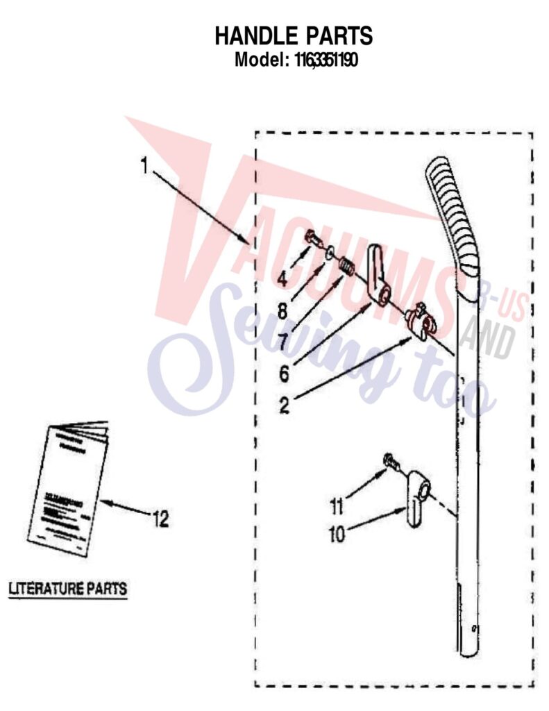Kenmore 116.3361190 exploded schematic diagram (page 3)