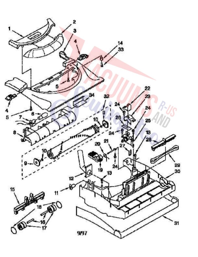 Kenmore 116.38612790 exploded schematic diagram (page 2)