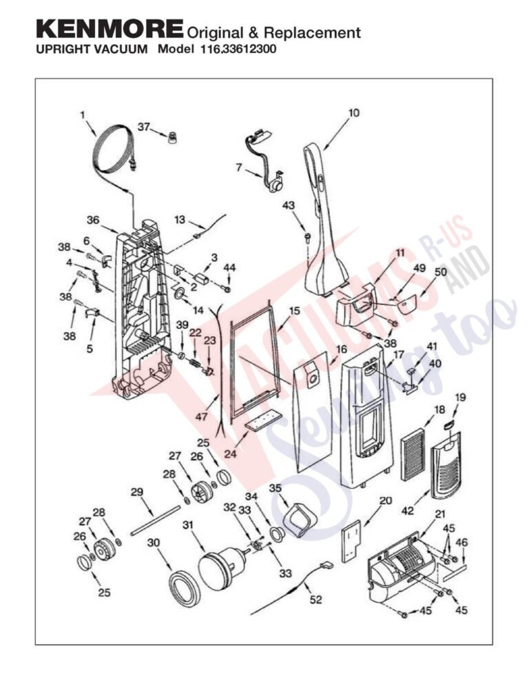 Kenmore 116.33612300 schematic page 1 preview