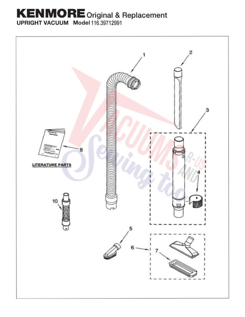 Kenmore 116.39712991 exploded schematic diagram (page 3)