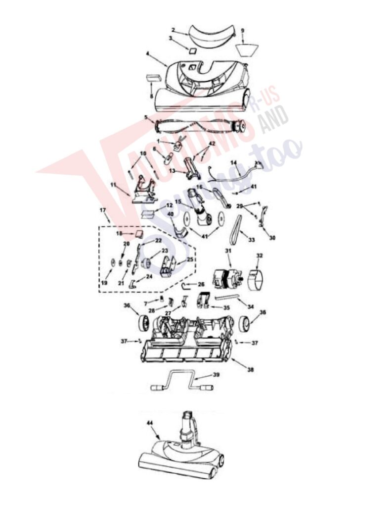 Kenmore 116.25614506 exploded schematic diagram (page 2)