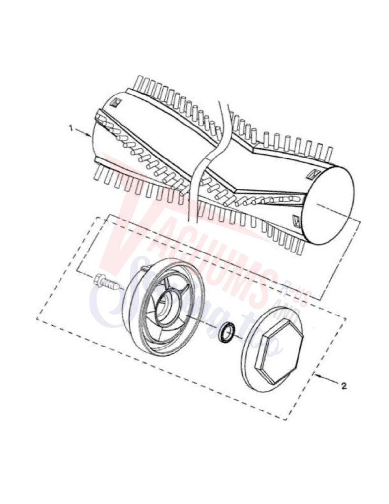Kenmore 116.33913301 exploded schematic diagram (page 2)