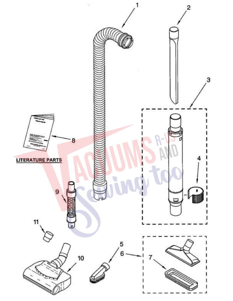 Kenmore 116.31913100 exploded schematic diagram (page 3)
