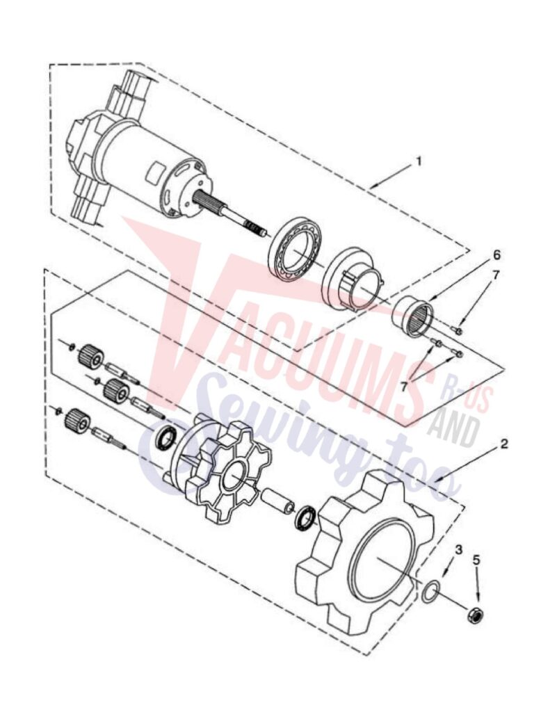 Kenmore 116.33913301 exploded schematic diagram (page 3)