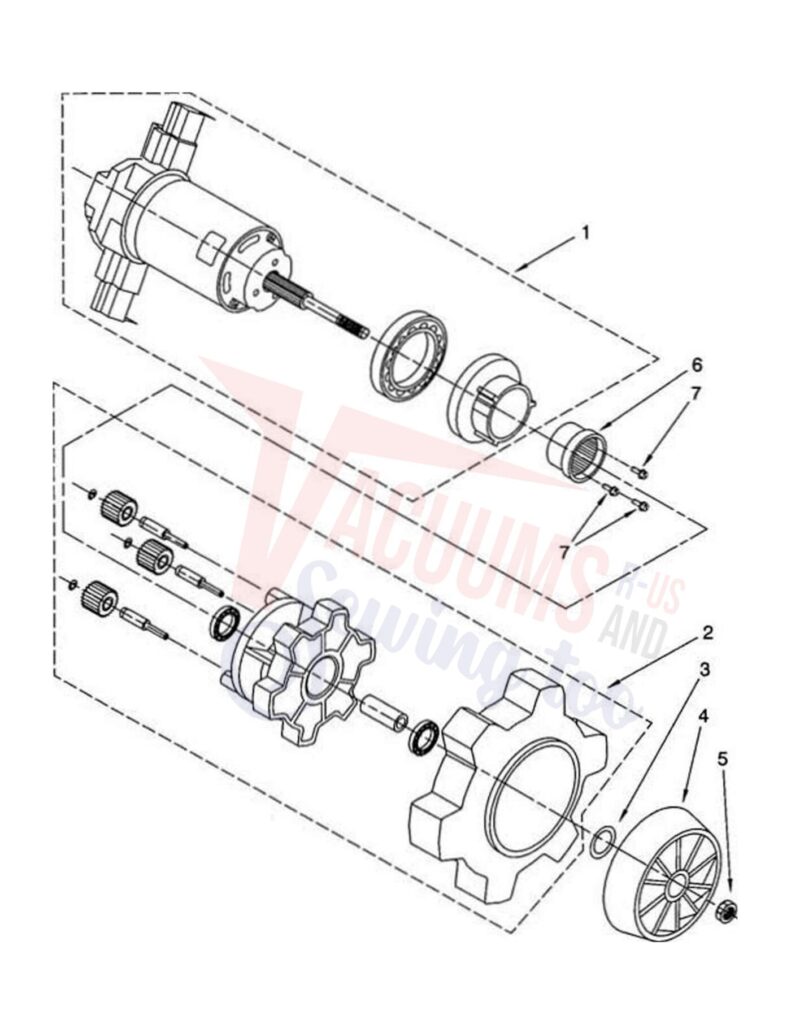 Kenmore 116.31912103 exploded schematic diagram (page 4)