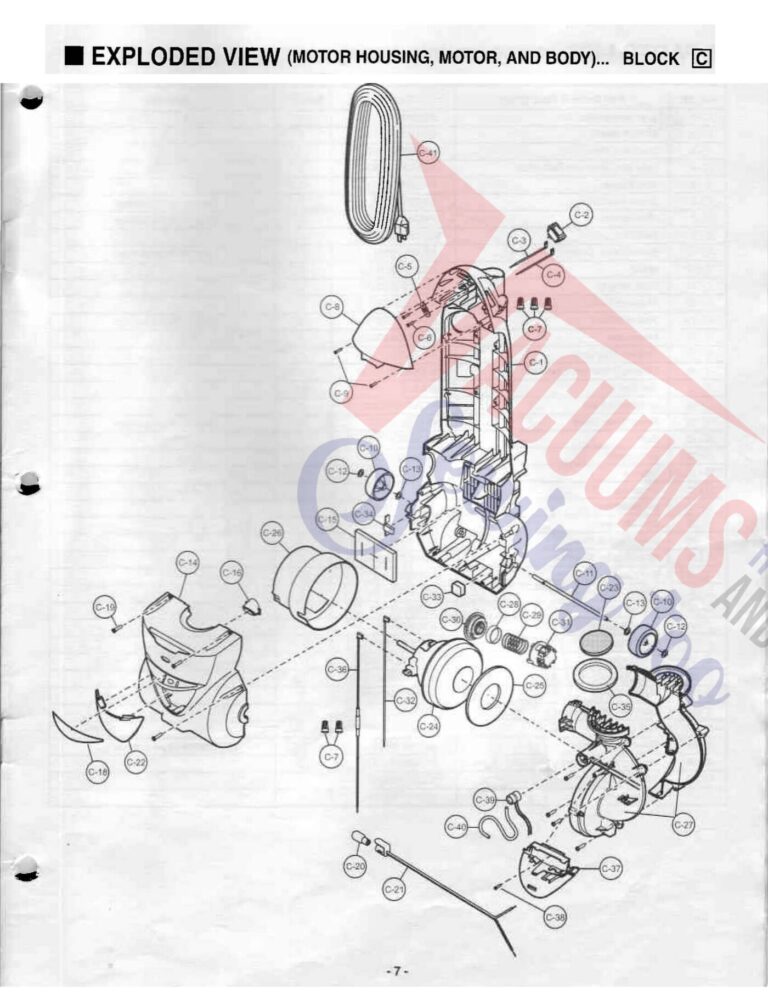 Panasonic MC-V7571 schematic page 3 preview