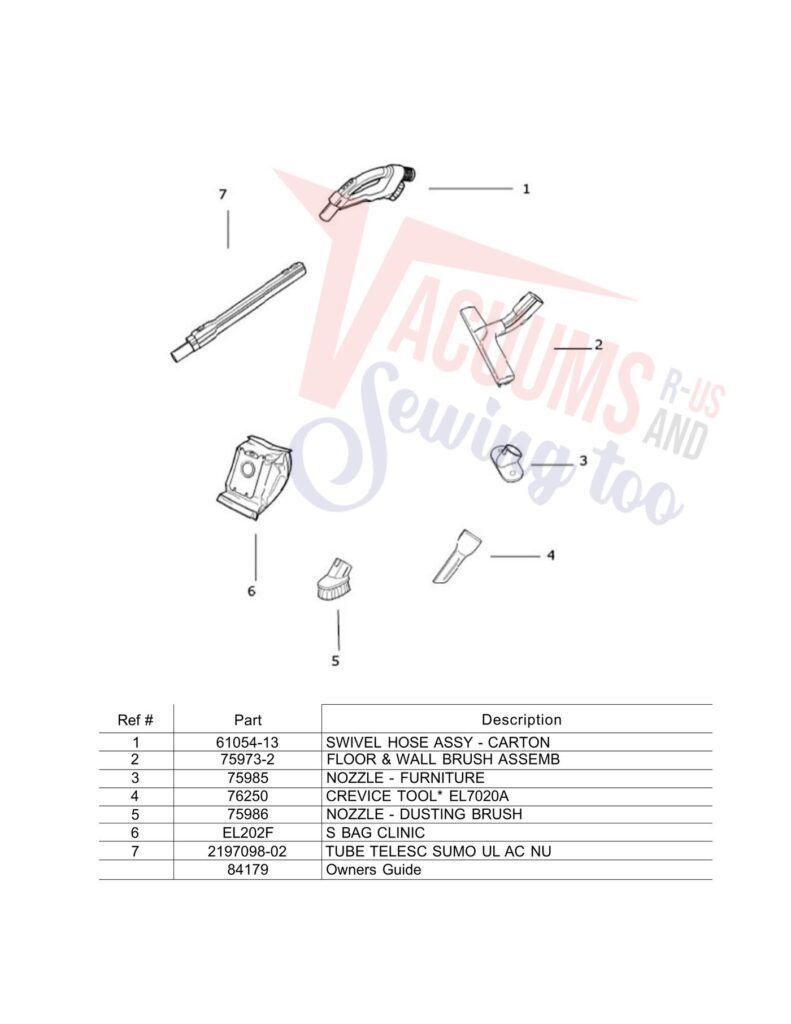 Electrolux EL4042A exploded schematic diagram (page 3)