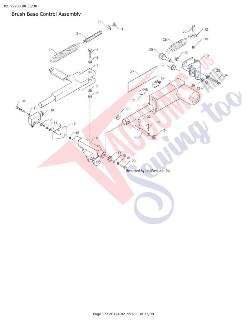 Tornado 99780 exploded schematic diagram (page 53)