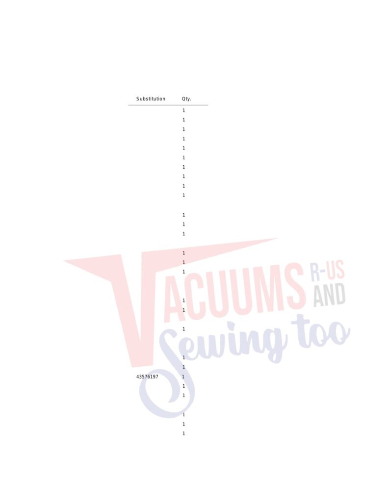Hoover F5909-900 exploded schematic diagram (page 2)
