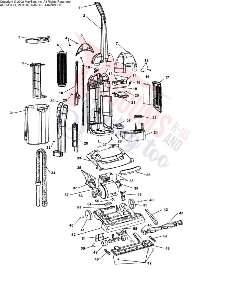 Hoover U52729RM schematic page 1 preview