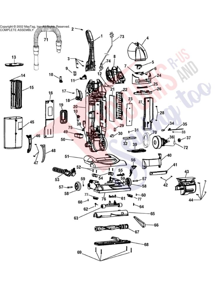 Hoover U5725-900 schematic page 1 preview
