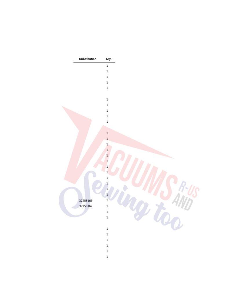 Hoover U5725-900 exploded schematic diagram (page 2)