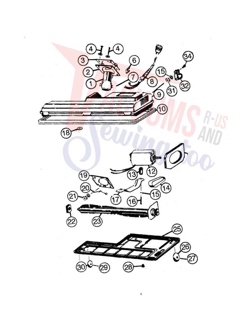 Oreck 2175G schematic page 2 preview