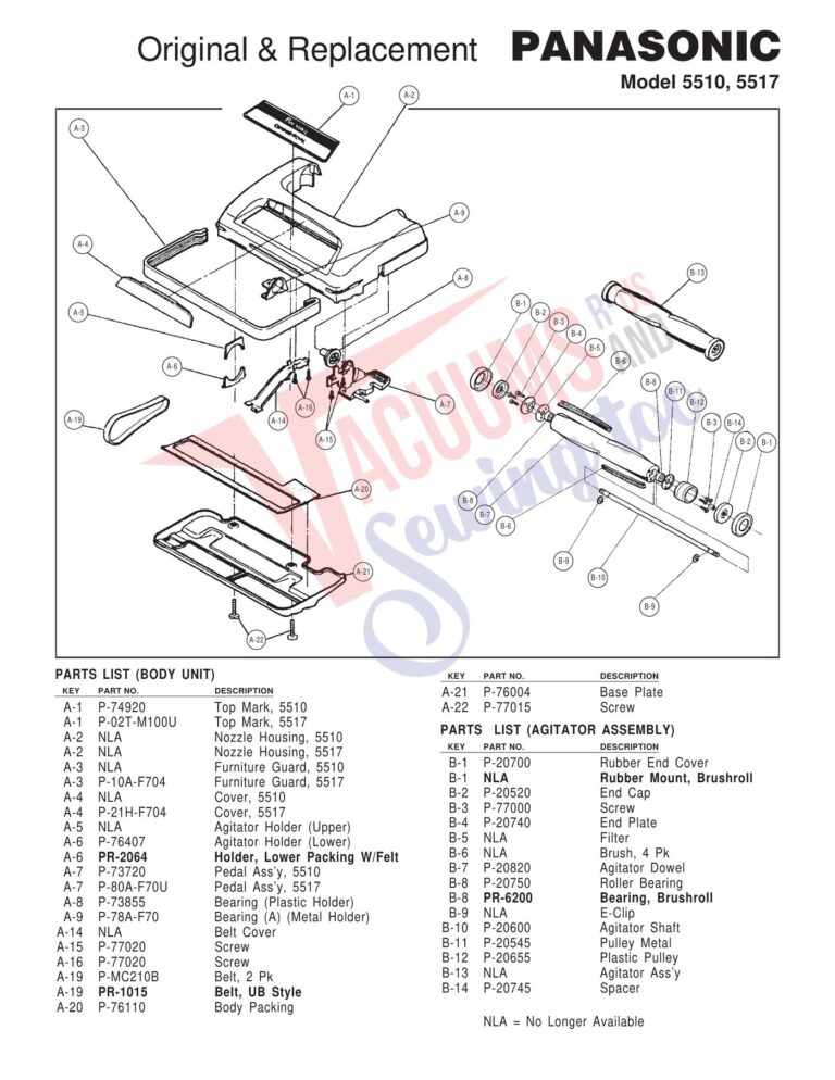 Panasonic 5510 schematic page 1 preview