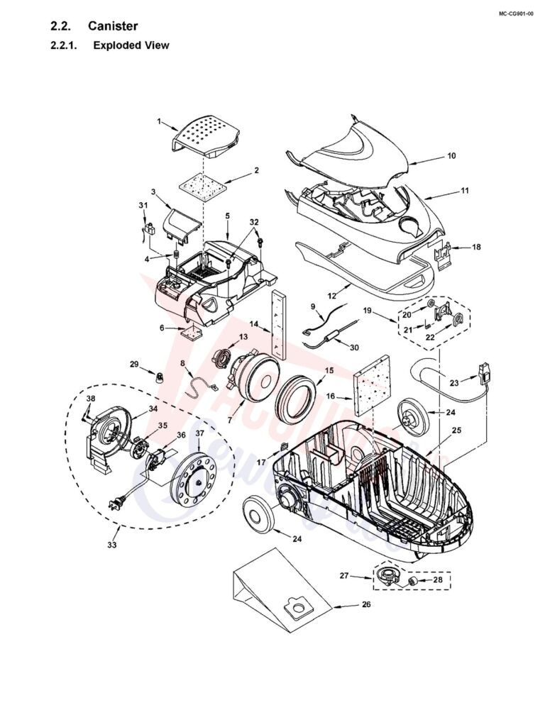 Panasonic MC-CG901 schematic page 2 preview