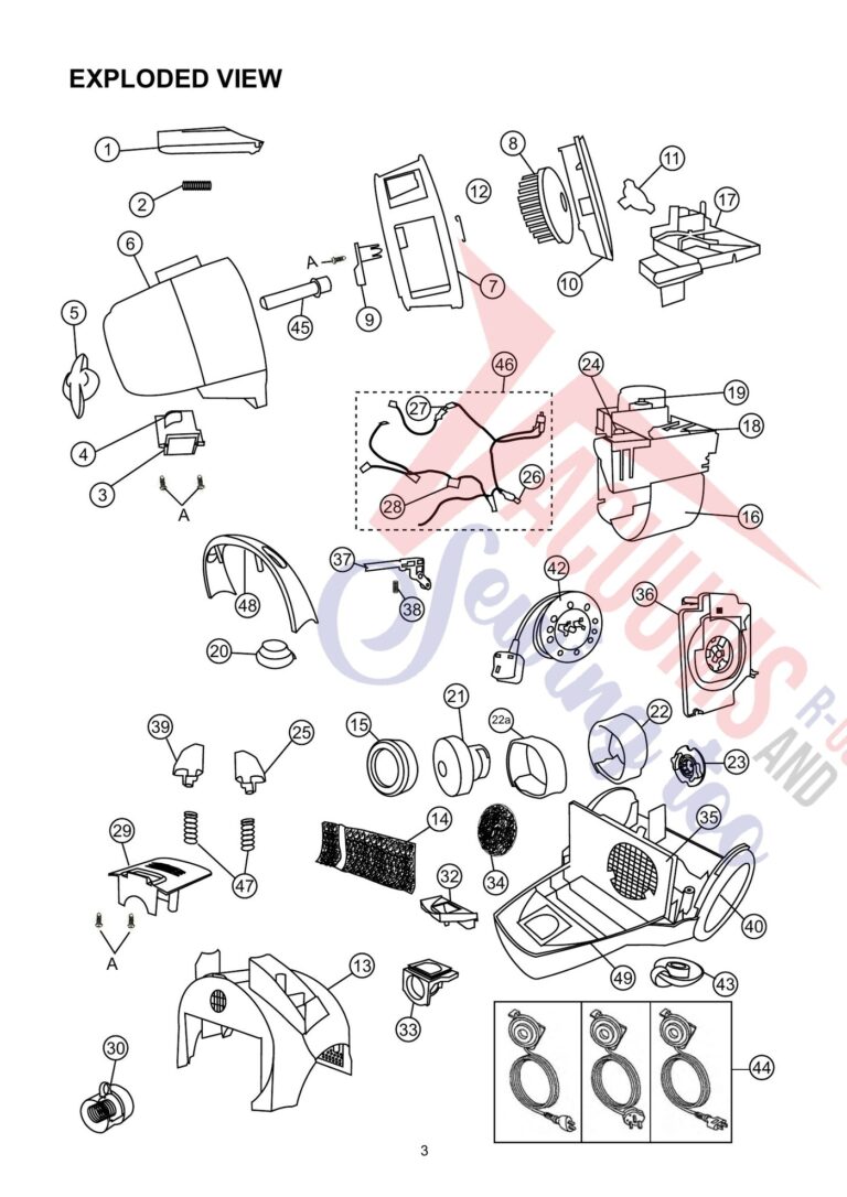 Panasonic MC-CL481 schematic page 1 preview