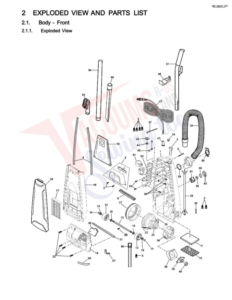 Panasonic IMC-GG525 schematic page 1 preview