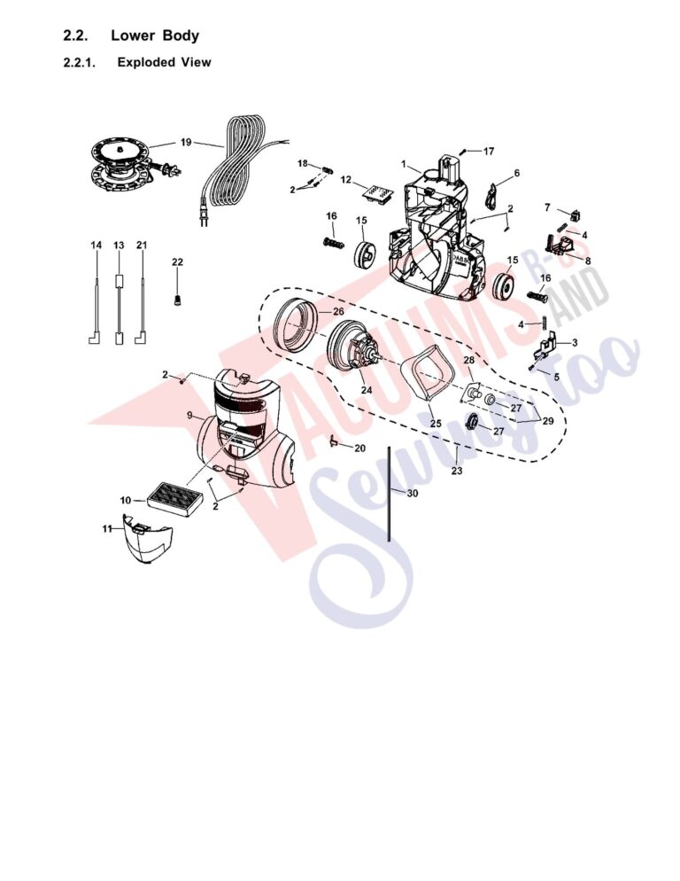 Panasonic MC-UG323 schematic page 2 preview