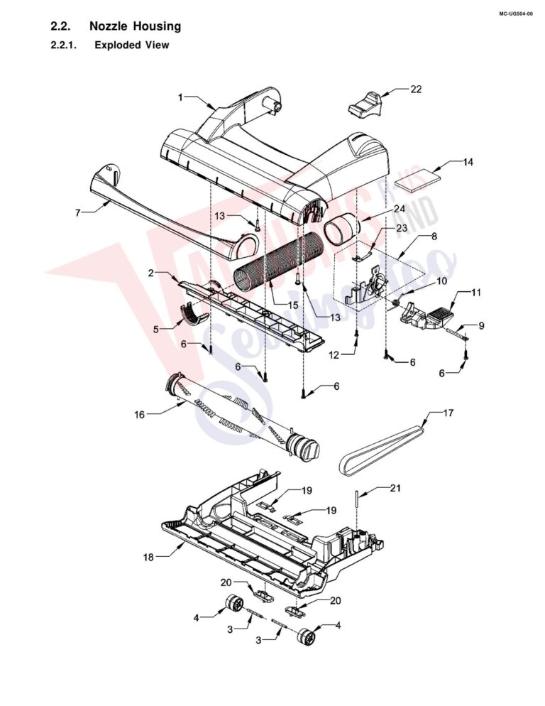 Panasonic MC-UG504 schematic page 2 preview