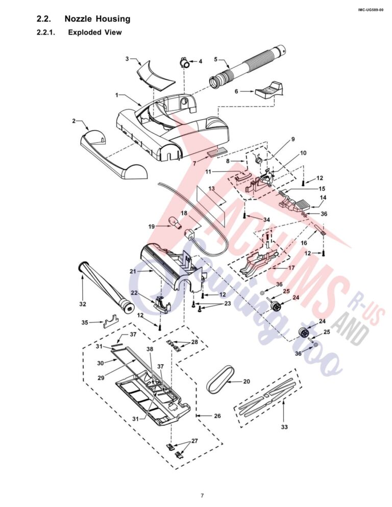 Panasonic MC-UG589 schematic page 2 preview