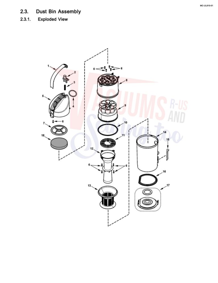 Panasonic MC-UL810 schematic page 3 preview